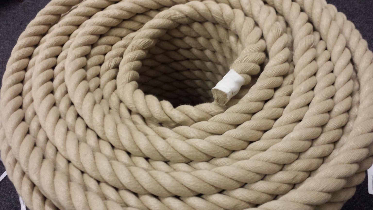 36mm Synthetic Hemp Rope - Choose your length - Use for BATTLING - FREE ...