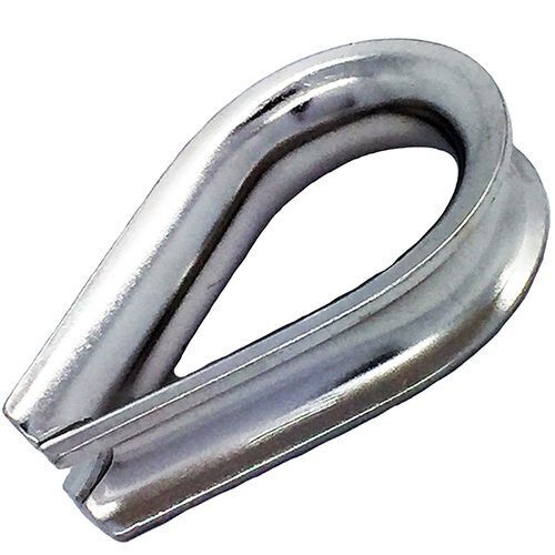 10mm Stainless Steel 316 Marine Grade wire rope Thimbles X 2 - More ...